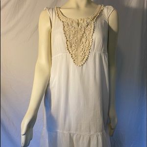 Boho Beach Ready Cotton Tiered Dress